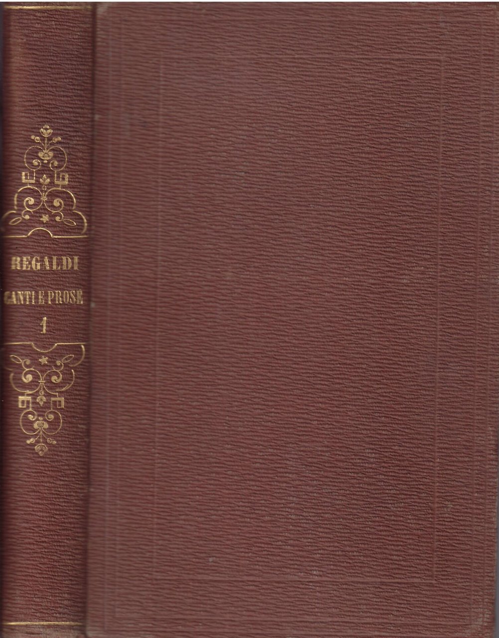 CANTI E PROSE VOL.1