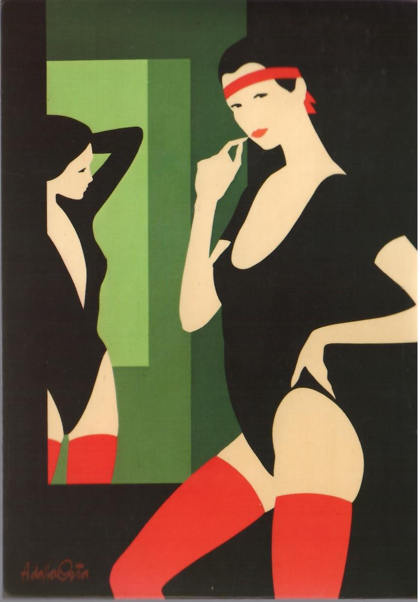 CARTOLINA - LOUISE CLAUDINE -