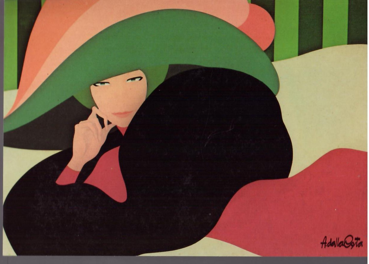 CARTOLINA: TENTAZIONE DONNA | Immagine principale