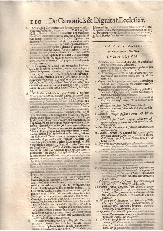 DE CANONICIS ET DIGNITATIBUS