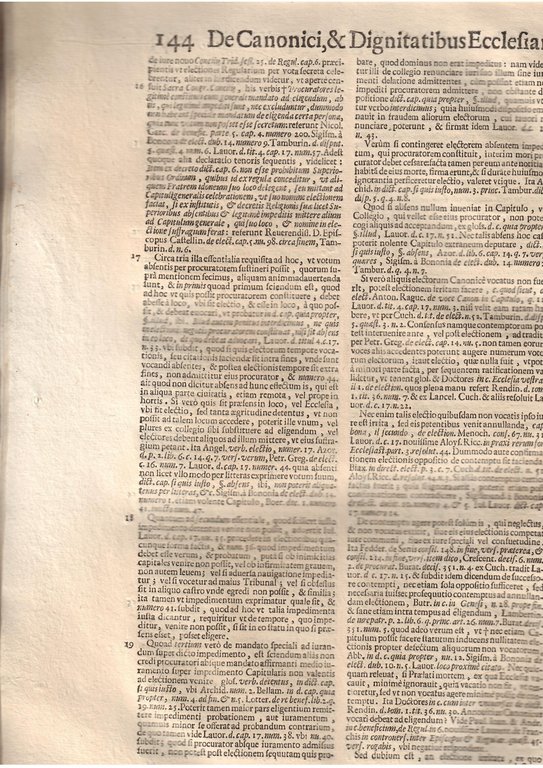 DE CANONICIS ET DIGNITATIBUS