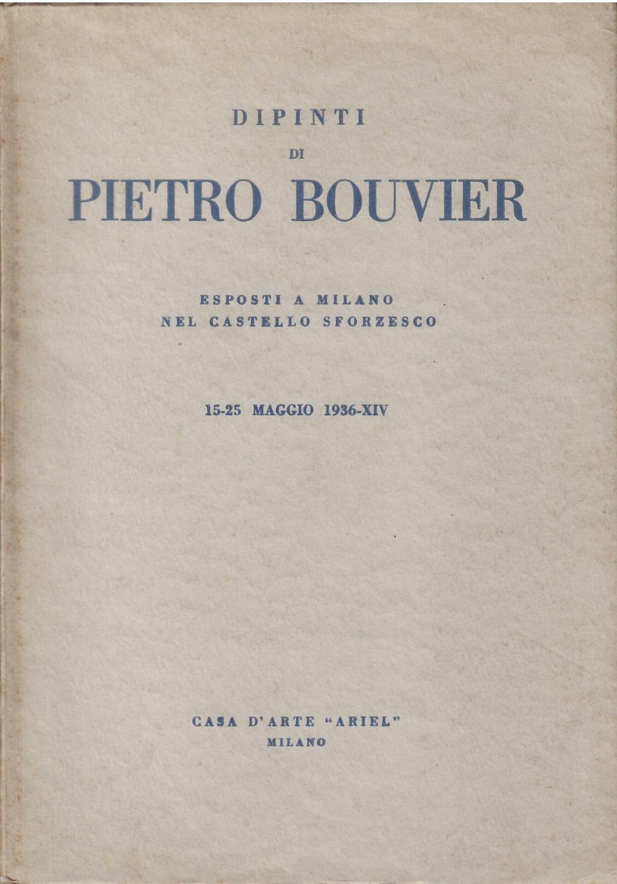 DIPINTI DI PIETRO BOUVIER | Immagine principale