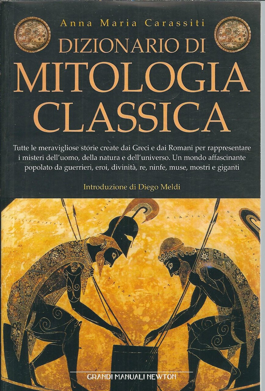 DIZIONARIO DI MITOLOGIA CLASSICA