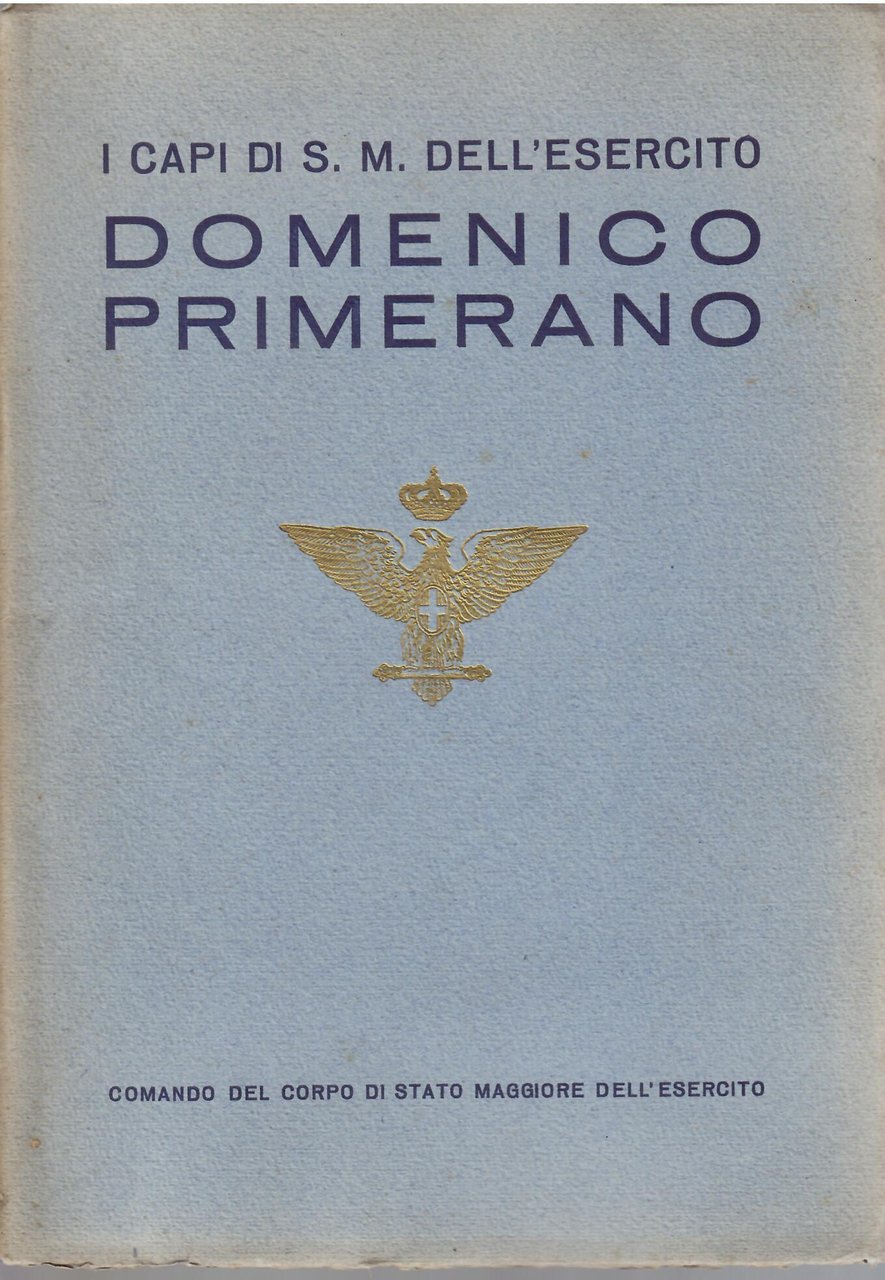 DOMENICO PRIMERARO