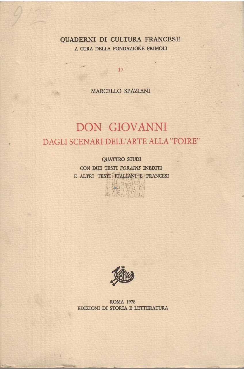 DON GIOVANNI DAGLI SCENARI DELL' ARTE ALLA FOIRE | Immagine principale