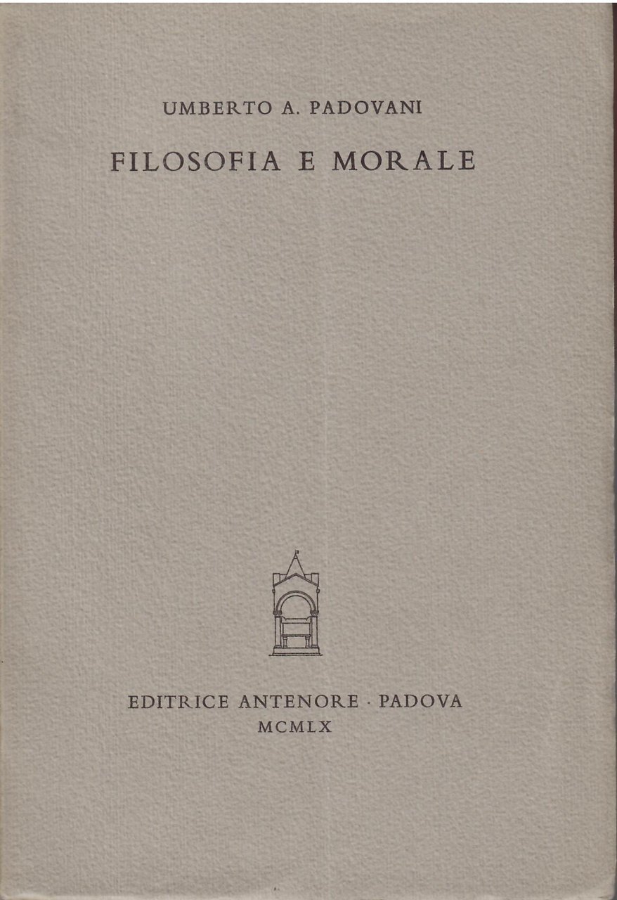 FILOSOFIA E MORALE