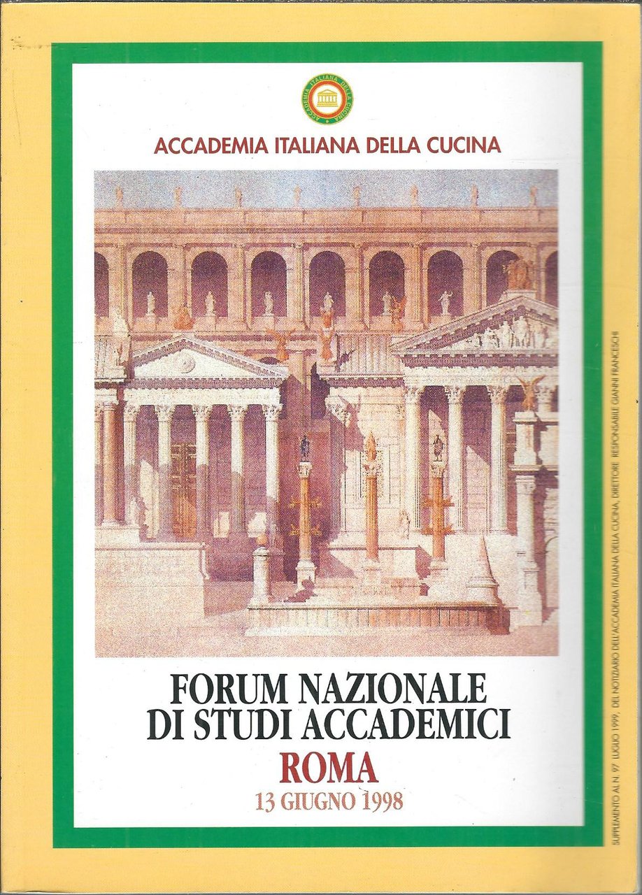 FORUM NAZIONALE DI STUDI ACCADEMICI