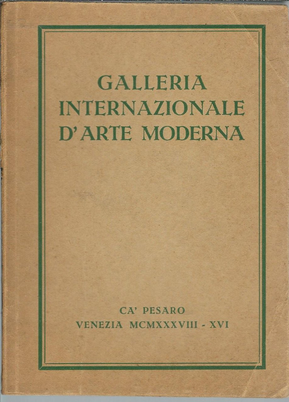 GALLERIA INTERNAZIONALE D' ARTE MODERNA