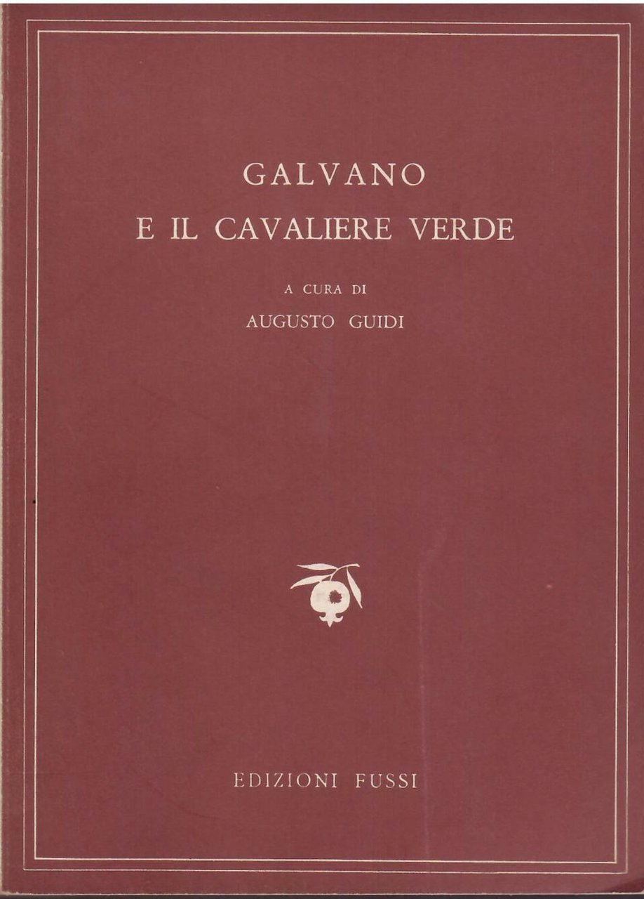 GALVANO E IL CAVALIERE VERDE | Immagine principale
