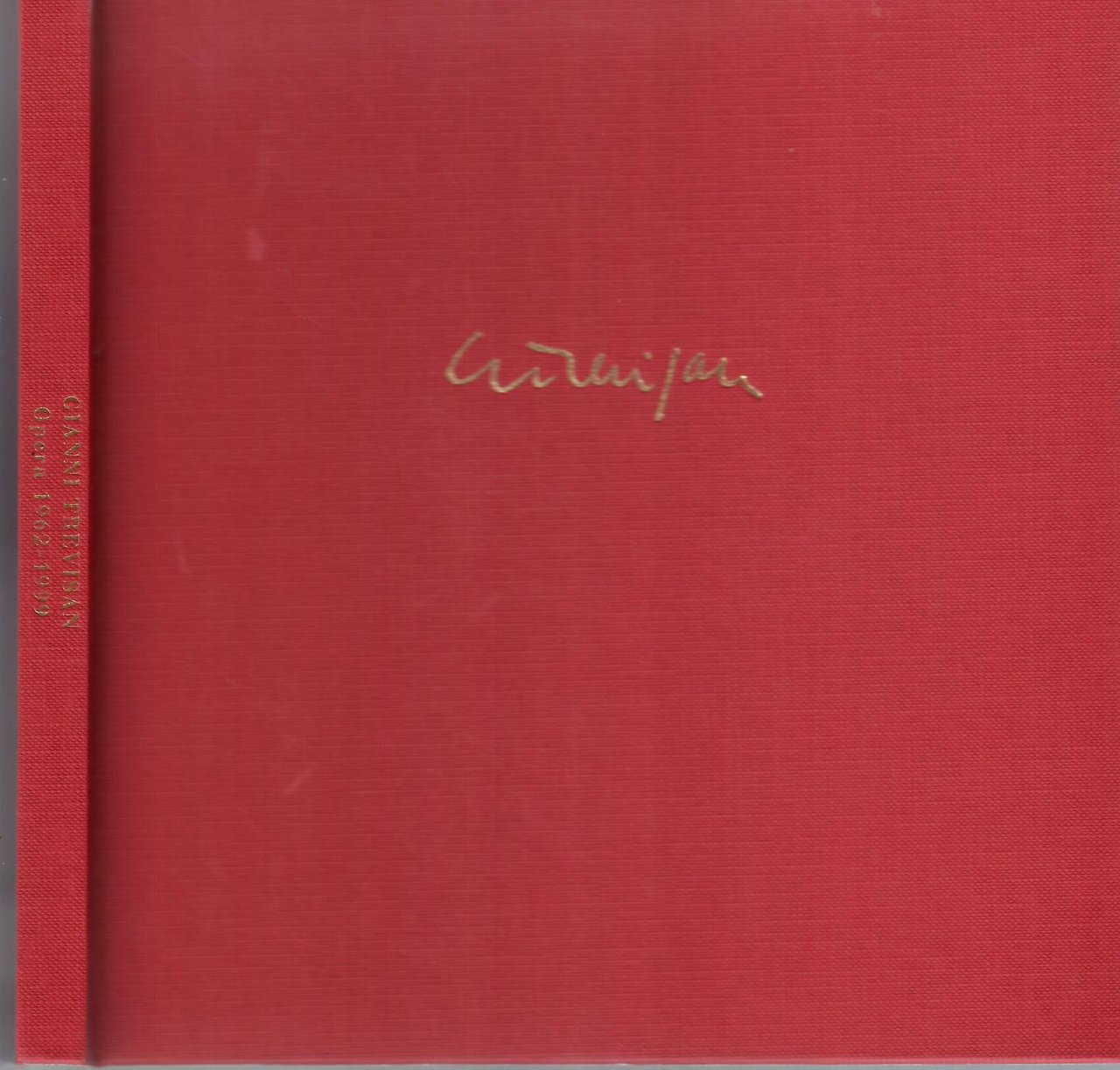 GIANNI TREVISAN - OPERA 1962 - 1999 | Immagine principale