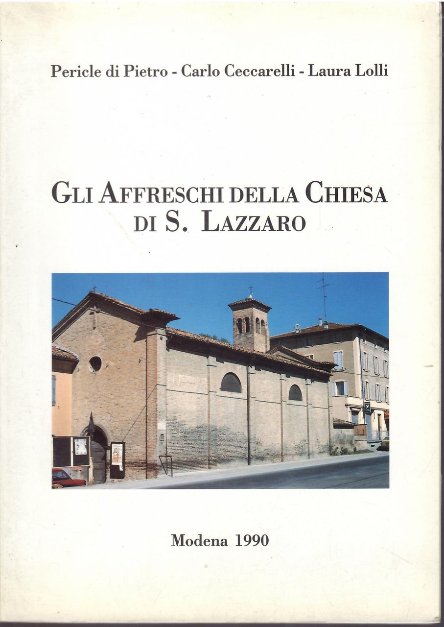 GLI AFFRESCHI DELLA CHIESA DI S. LAZZARO