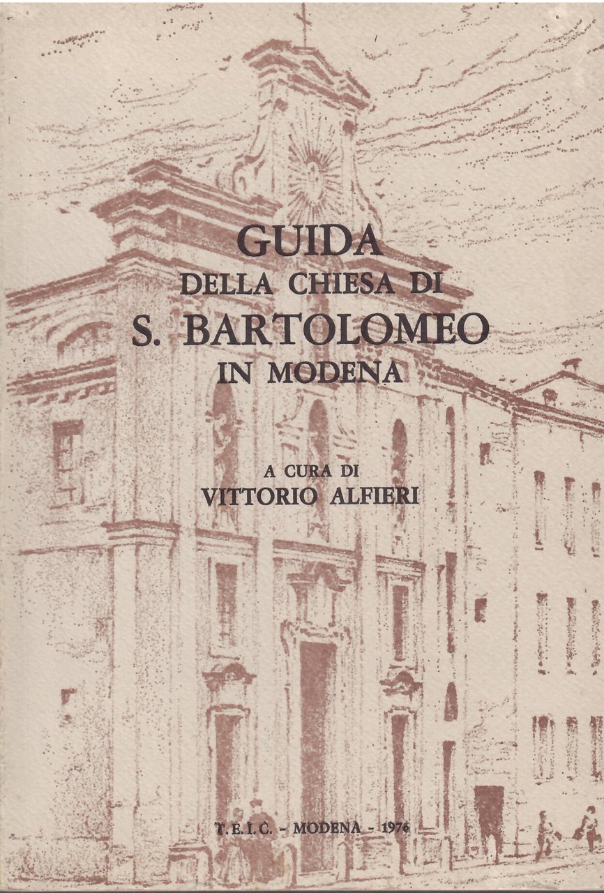 GUIDA DELLA CHIESA DI S.BARTOLOMEO IN MODENA | Immagine principale
