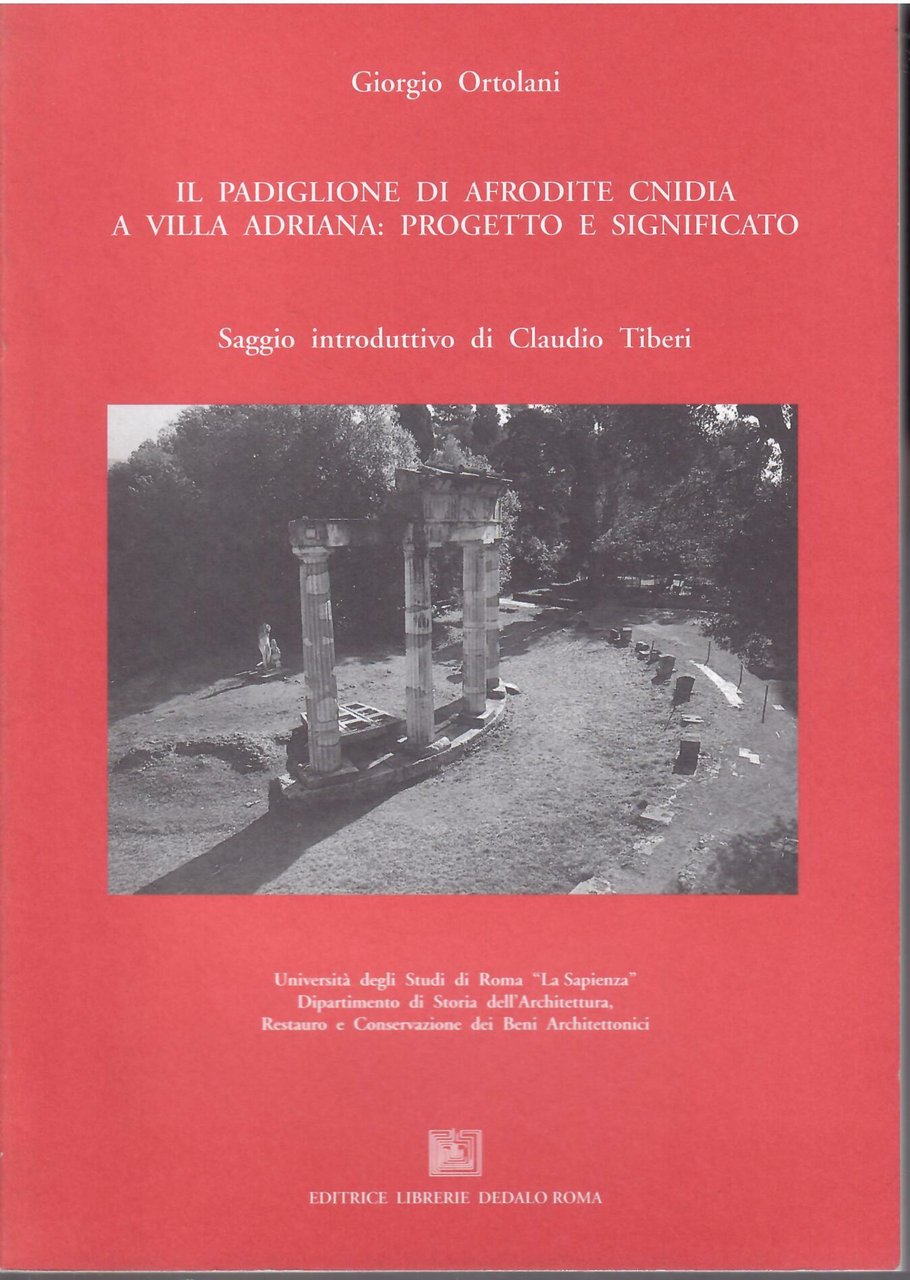 IL PADIGLIONE DI AFRODITE CNIDIA A VILLA ADRIANA: PROGETTO E …