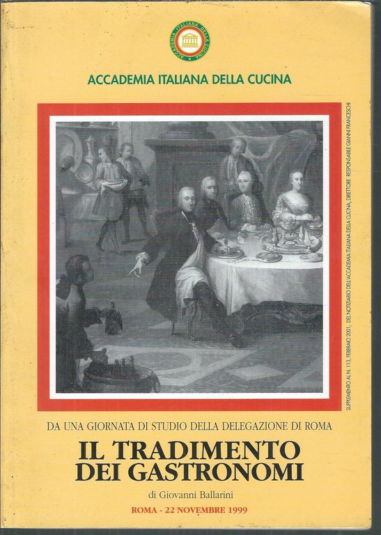 IL TRADIMENTO DEI GASTRONOMI
