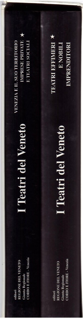 IN TEATRI DEL VENETO - DUE TOMI