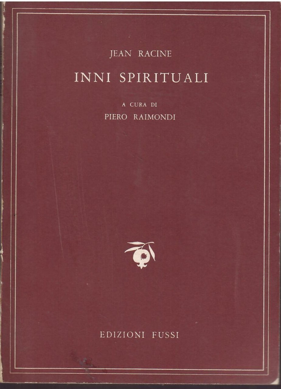JEAN RACINE - INNI SPIRITUALI