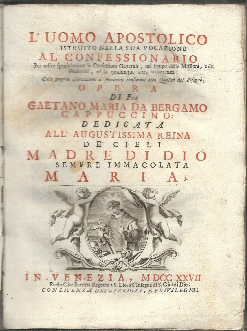 L'UOMO APOSTOLICO
