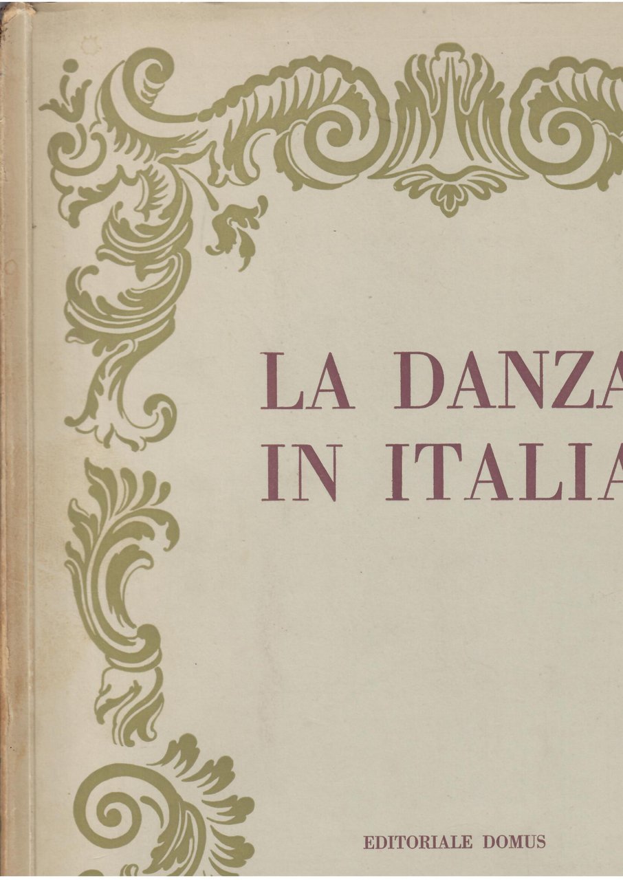 LA DANZA IN ITALIA 1500 - 1900