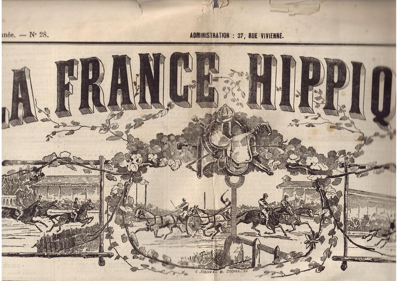 LA FRANCE HIPPIQUE N° 28 - 3 OCTOBRE 1883