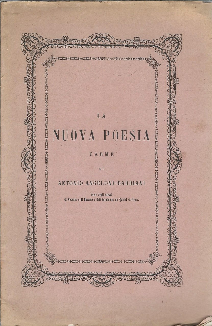 LA NUOVA POESIA