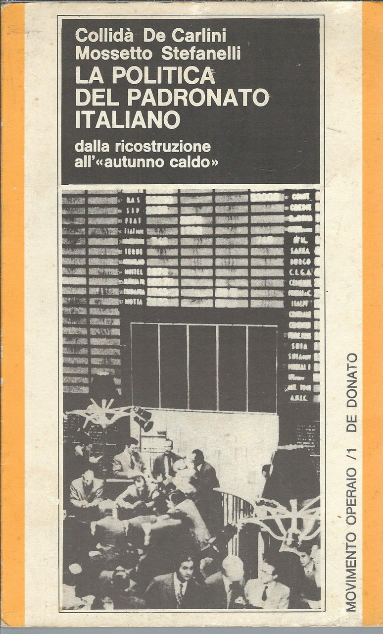 LA POLITICA DEL PADRONATO ITALIANO