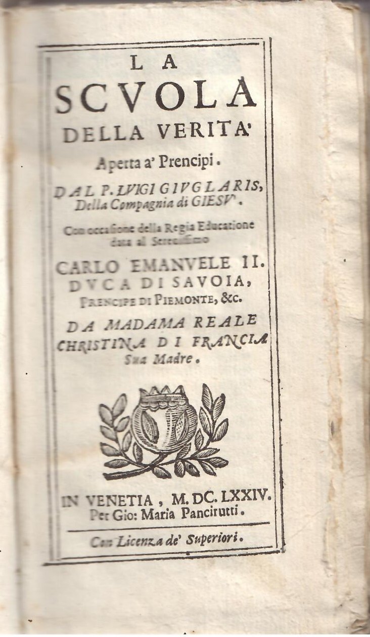 LA SCUOLA DELLA VERITA' APERTA A PRENCIPI