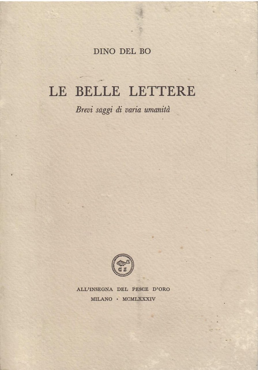 LE BELLE LETTERE