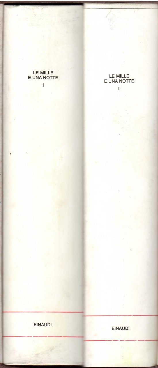 LE MILLE E UNA NOTTE - DUE VOLUMI