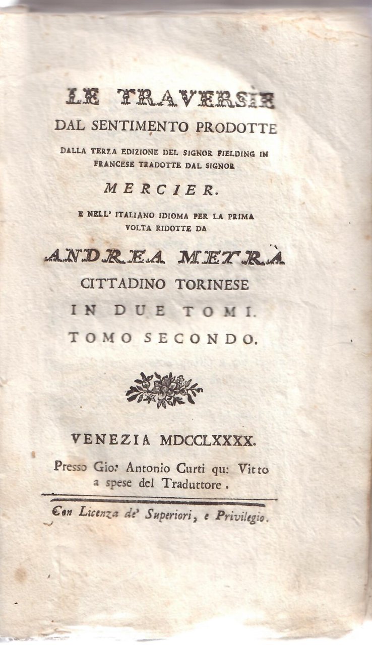 LE TRAVERSIE DAL SENTIMENTO PRODOTTE DALLA TERZA EDIZIONE DEL SIG. …