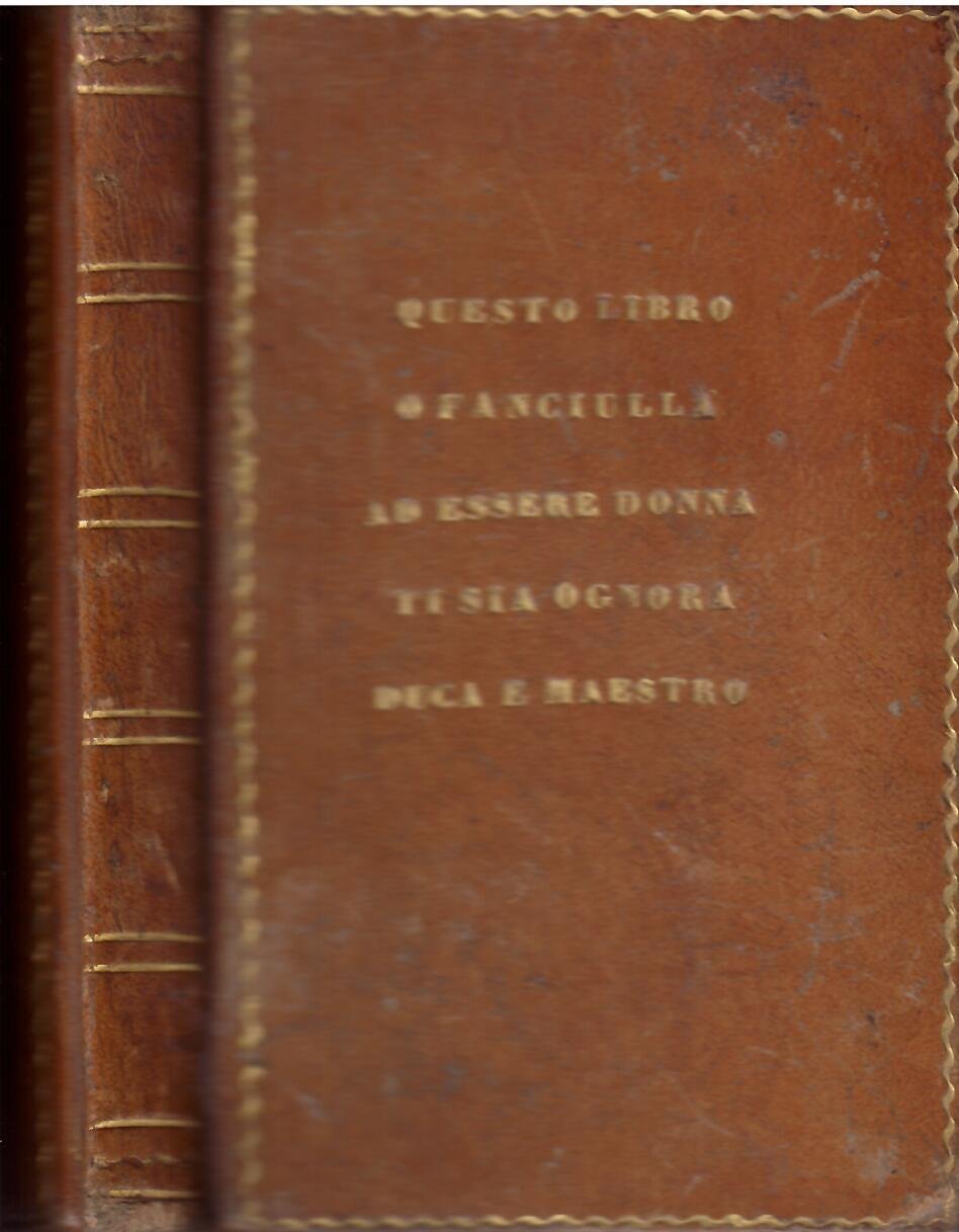 MANUALE PER LE GIOVINETTE ITALIANE