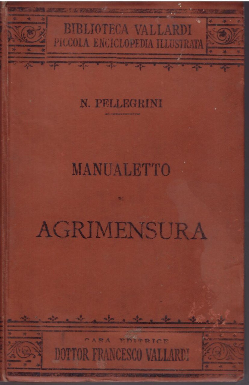 MANUALETTO AGRIMENSURA