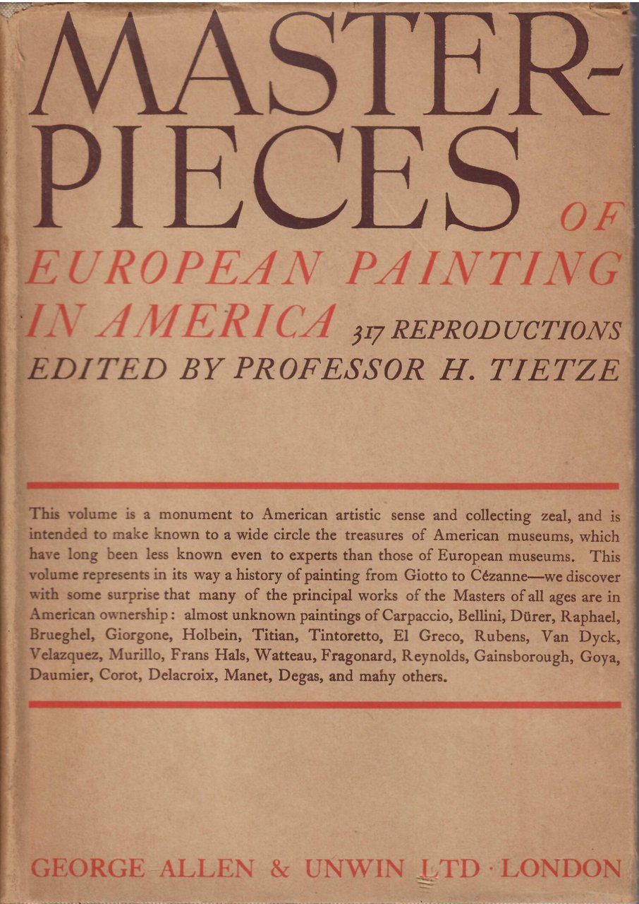 MASTERPIECES OF EUROPEAN PAINTING IN AMERICA | Immagine principale