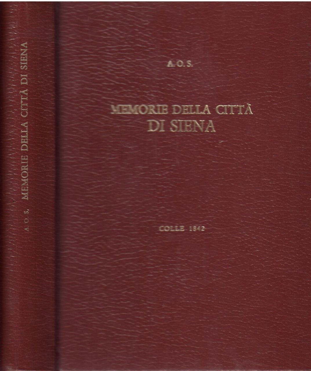 MEMORIE DELLA CITTA' DI SIENA