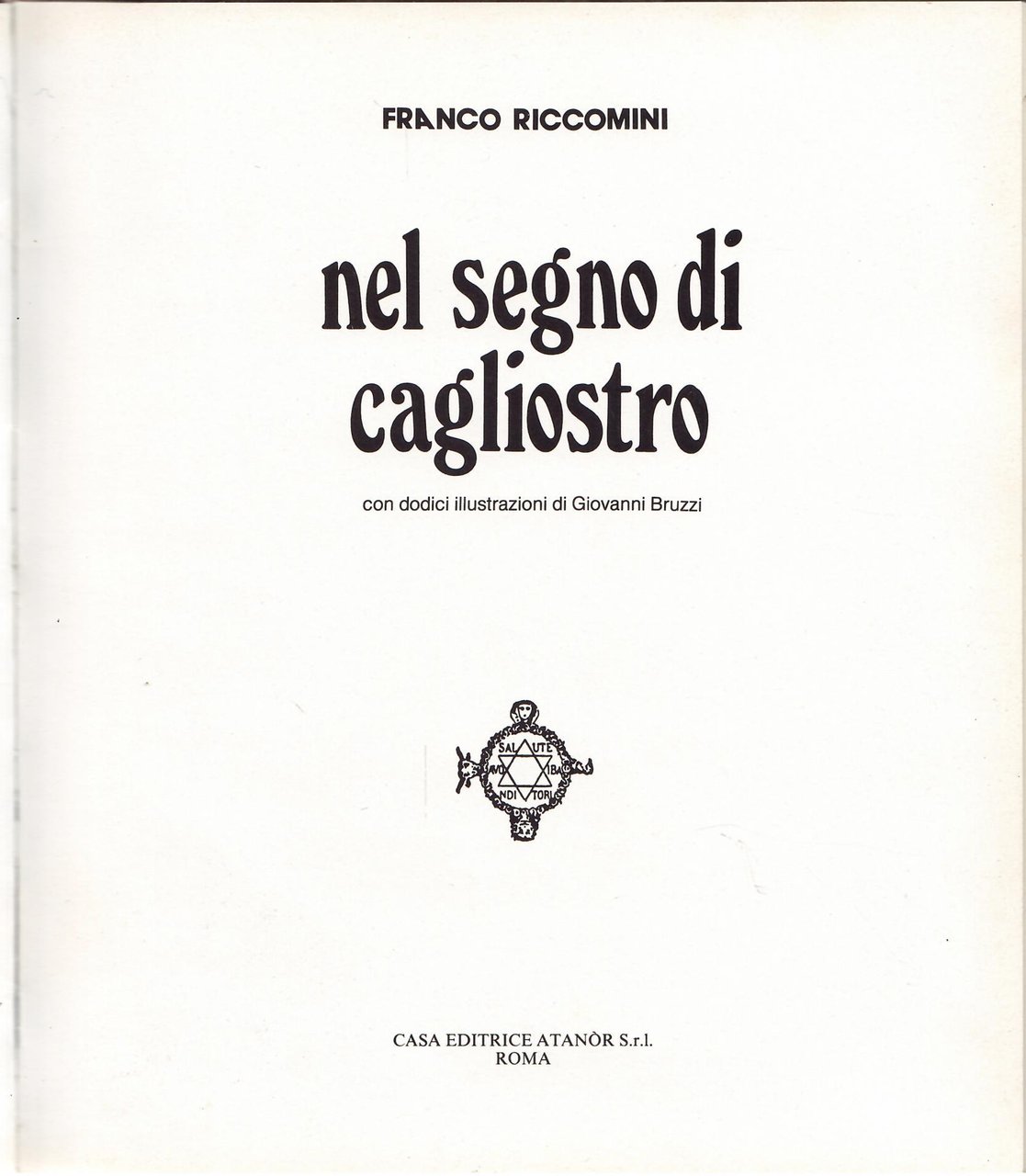 NEL SEGNO DI CAGLIOSTRO