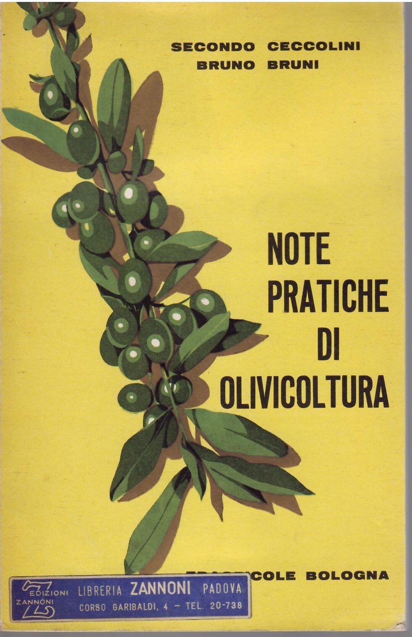 NOTE PRATICHE DI OLIVICOLTURA