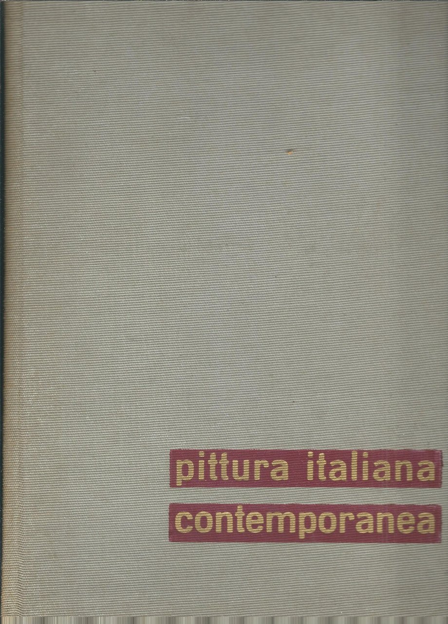 PITTURA ITALIANA CONTEMPORA