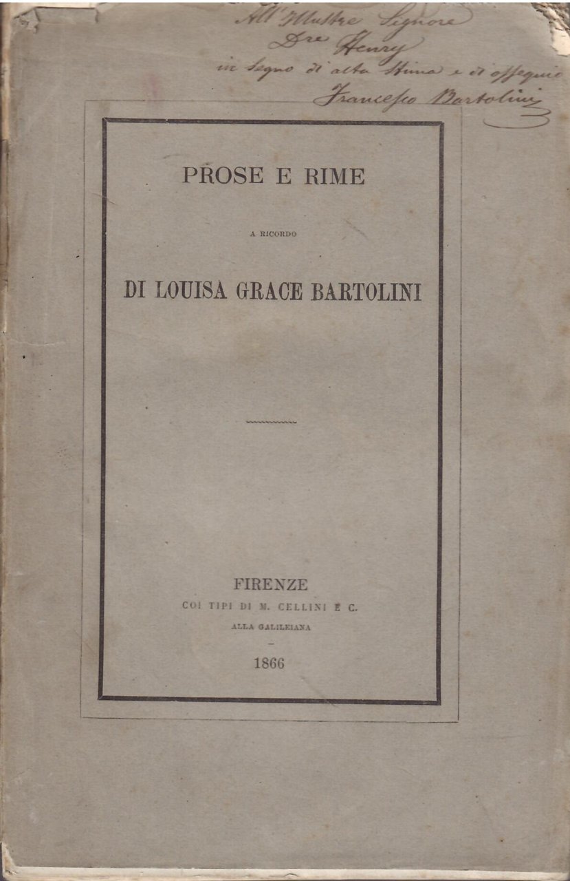 PROSE E RIME