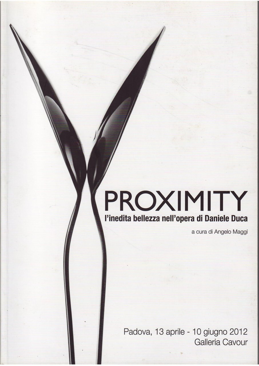 PROXIMITY - L'INEDITA BELLEZZA NELL'OPERA DI DANIELE DUCA