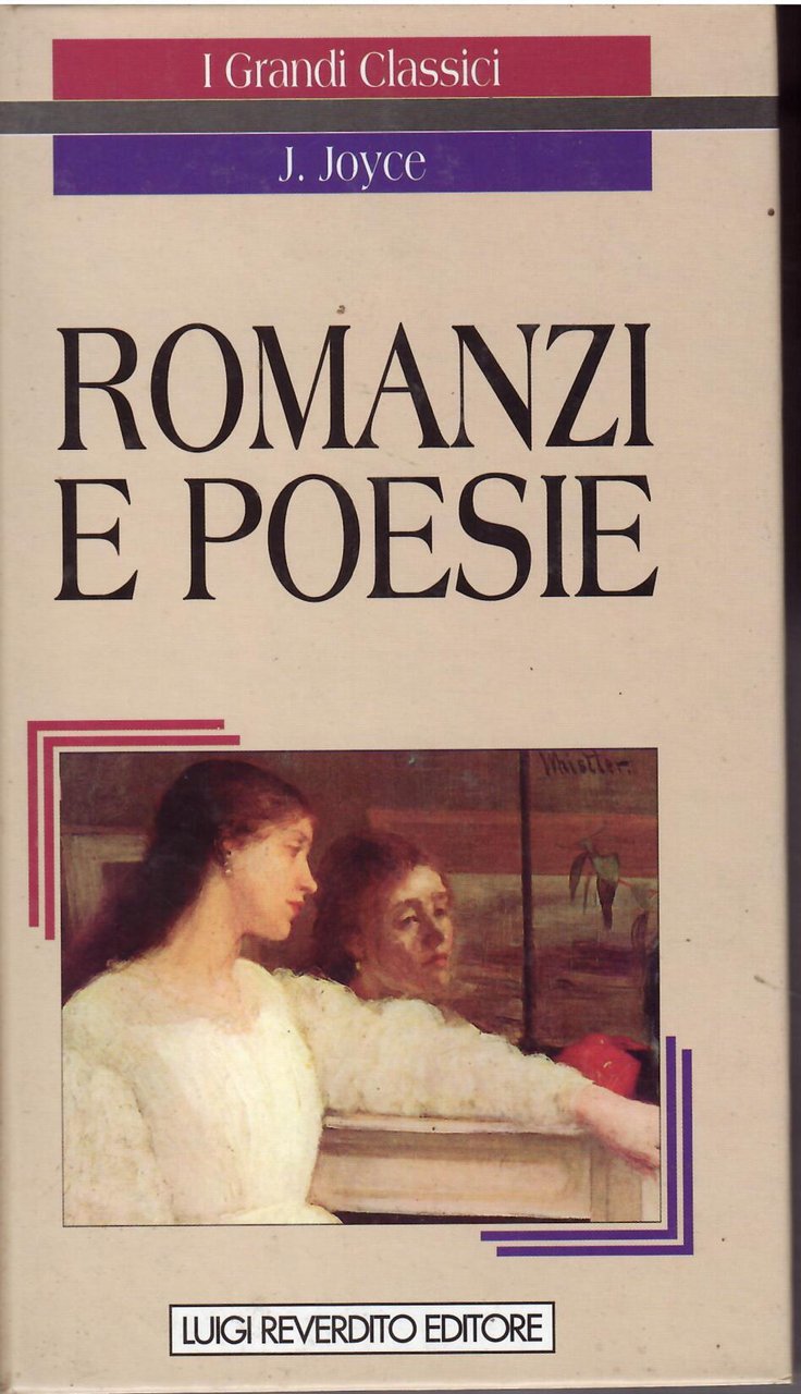 ROMANZI E POESIE - RITRATTO DELL'ARTISTA DA GIOVANE - GENTE …