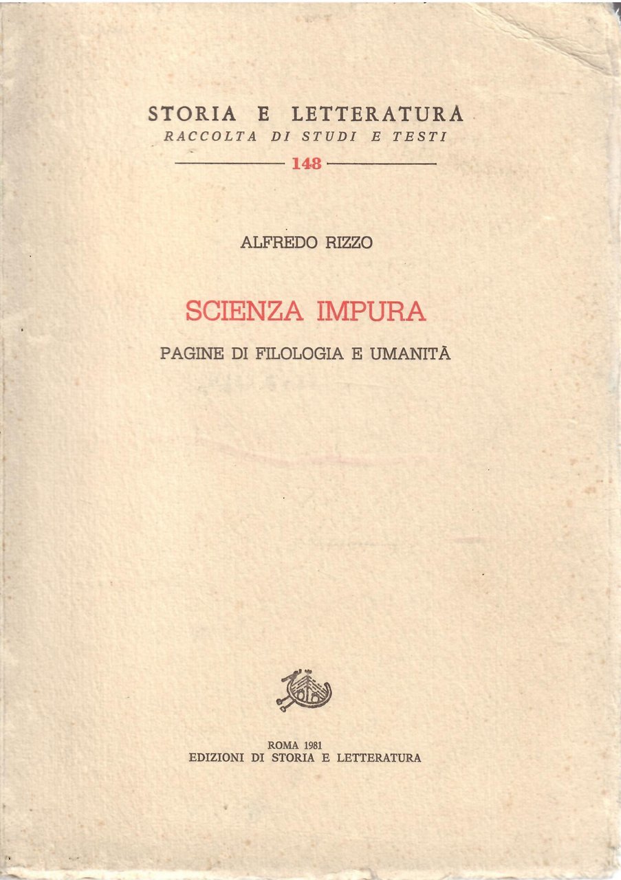 SCIENZA IMPURA