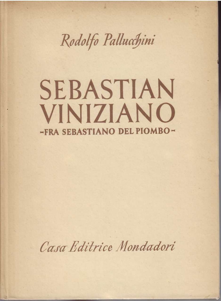SEBASTIAN VINIZIANO - FRA SEBASTIANO DEL PIOMBO | Immagine principale
