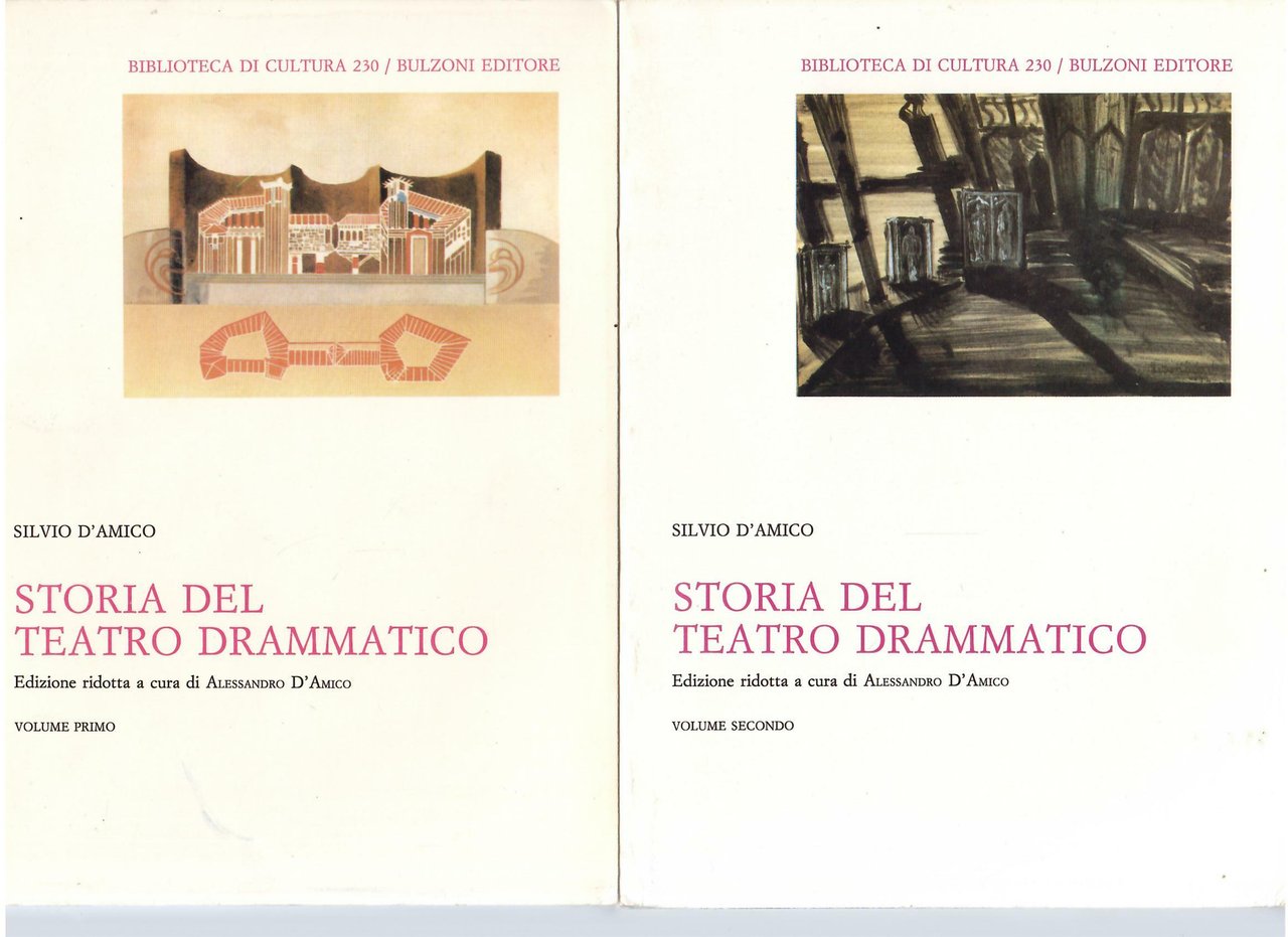 STORIA DEL TEATRO DRAMMATICO - DUE VOLUMI | Immagine principale