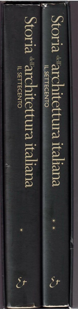 STORIA DELL'ARCHITETTURA ITALIANA - IL SETTECENTO - DUE VOLUMI | Immagine principale