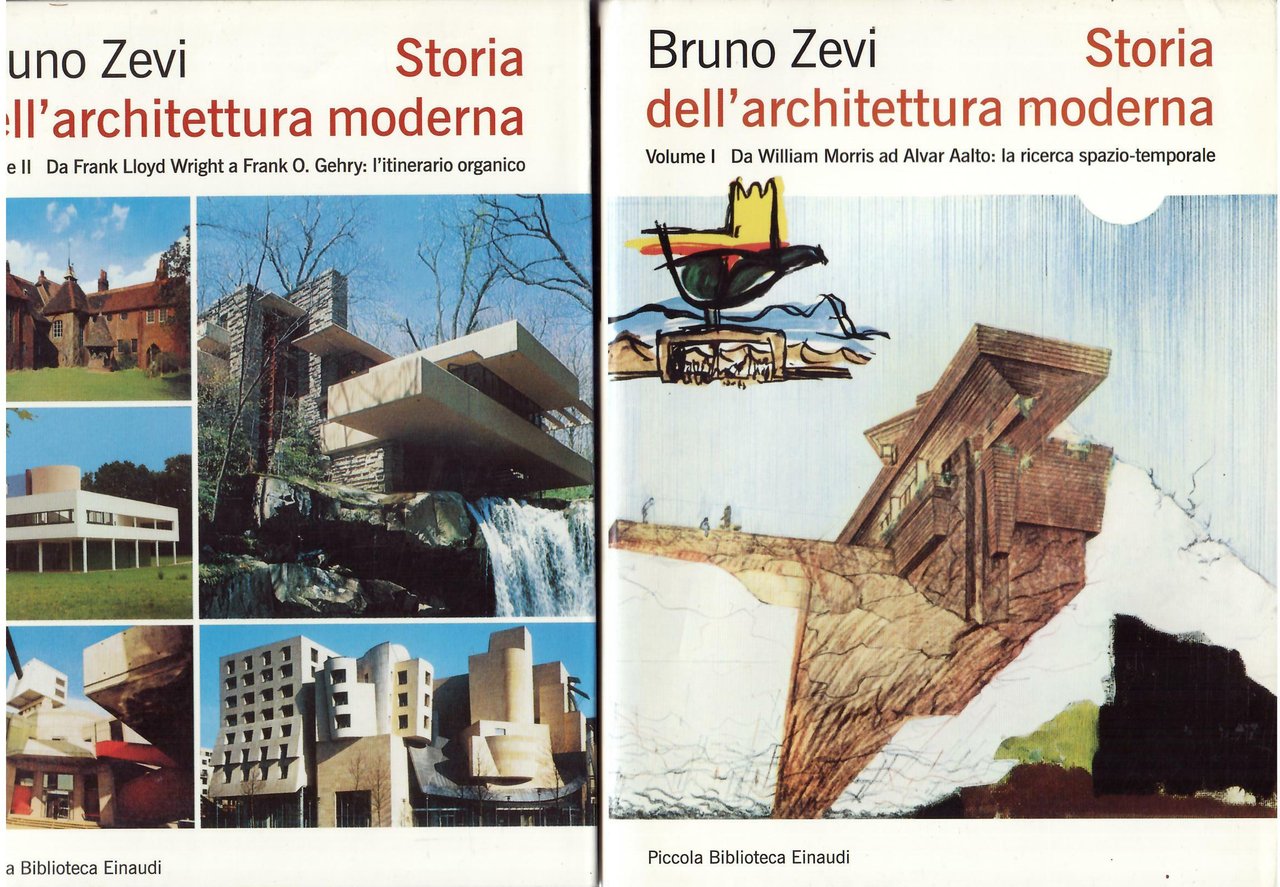 STORIA DELL'ARCHITETTURA MODERNA - DUE VOLUMI