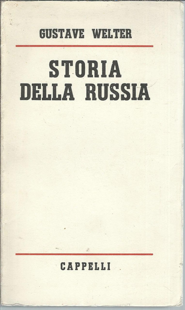 STORIA DELLA RUSSIA