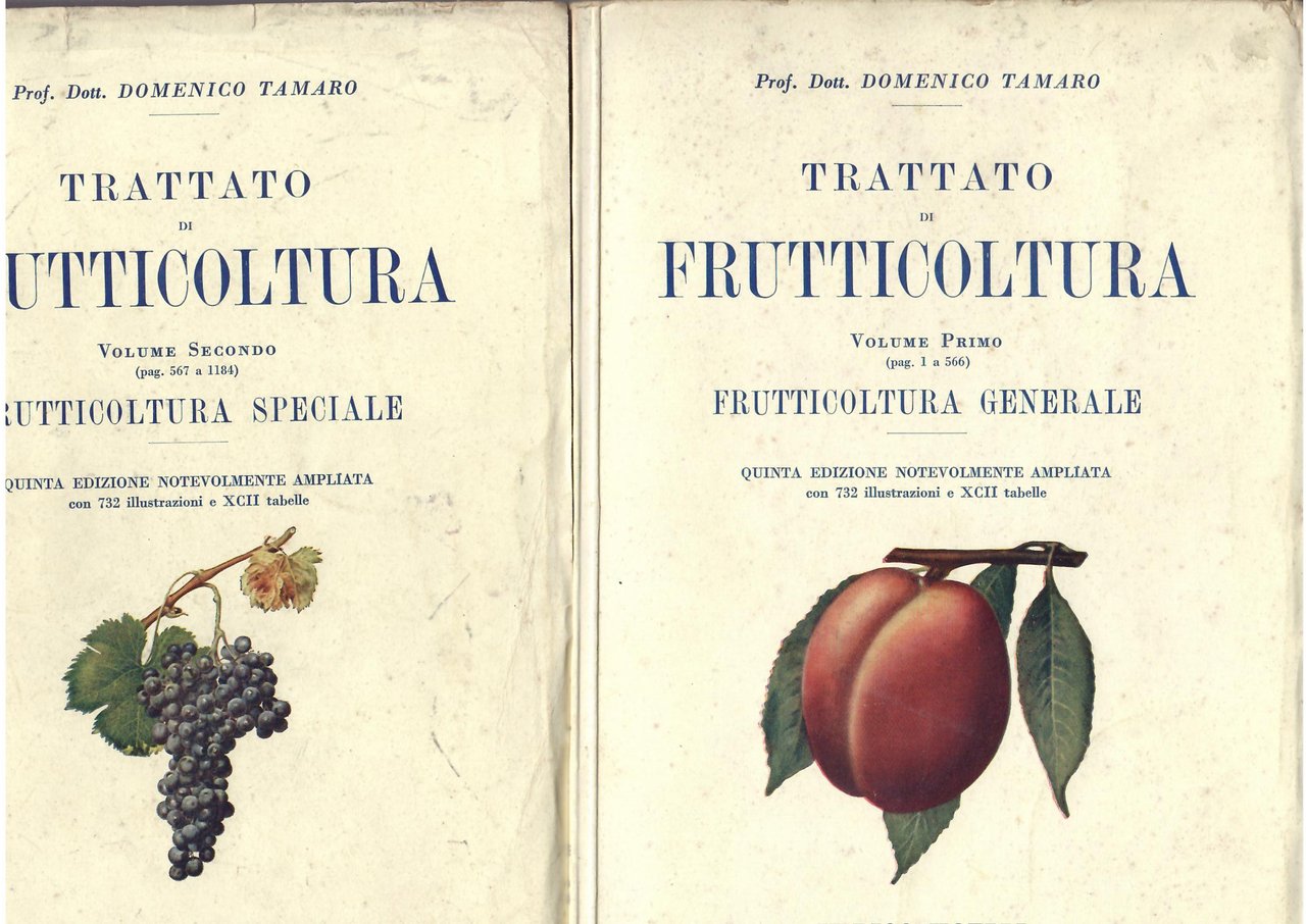 TRATTATO DI FRUTTICOLTURA - DUE VOLUMI