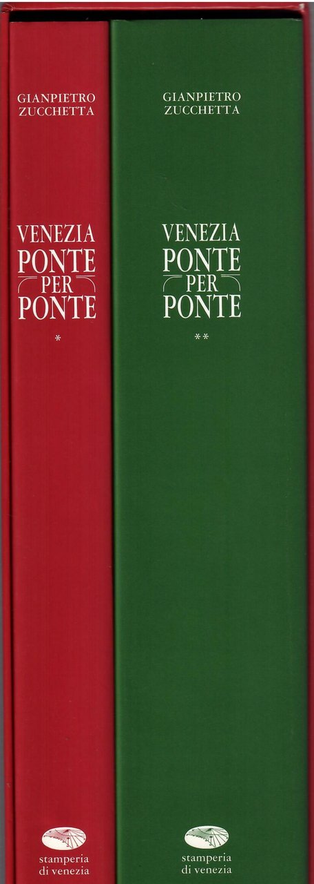 VENEZIA PONTE PER PONTE - DUE VOLUMI | Immagine principale
