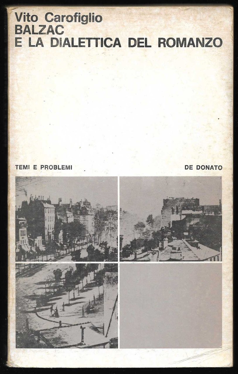 Balzac e la dialettica del romanzo (stampa 1974)