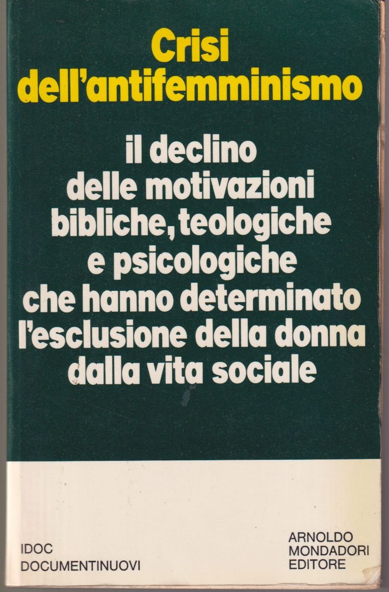 Crisi dell'antifemminismo