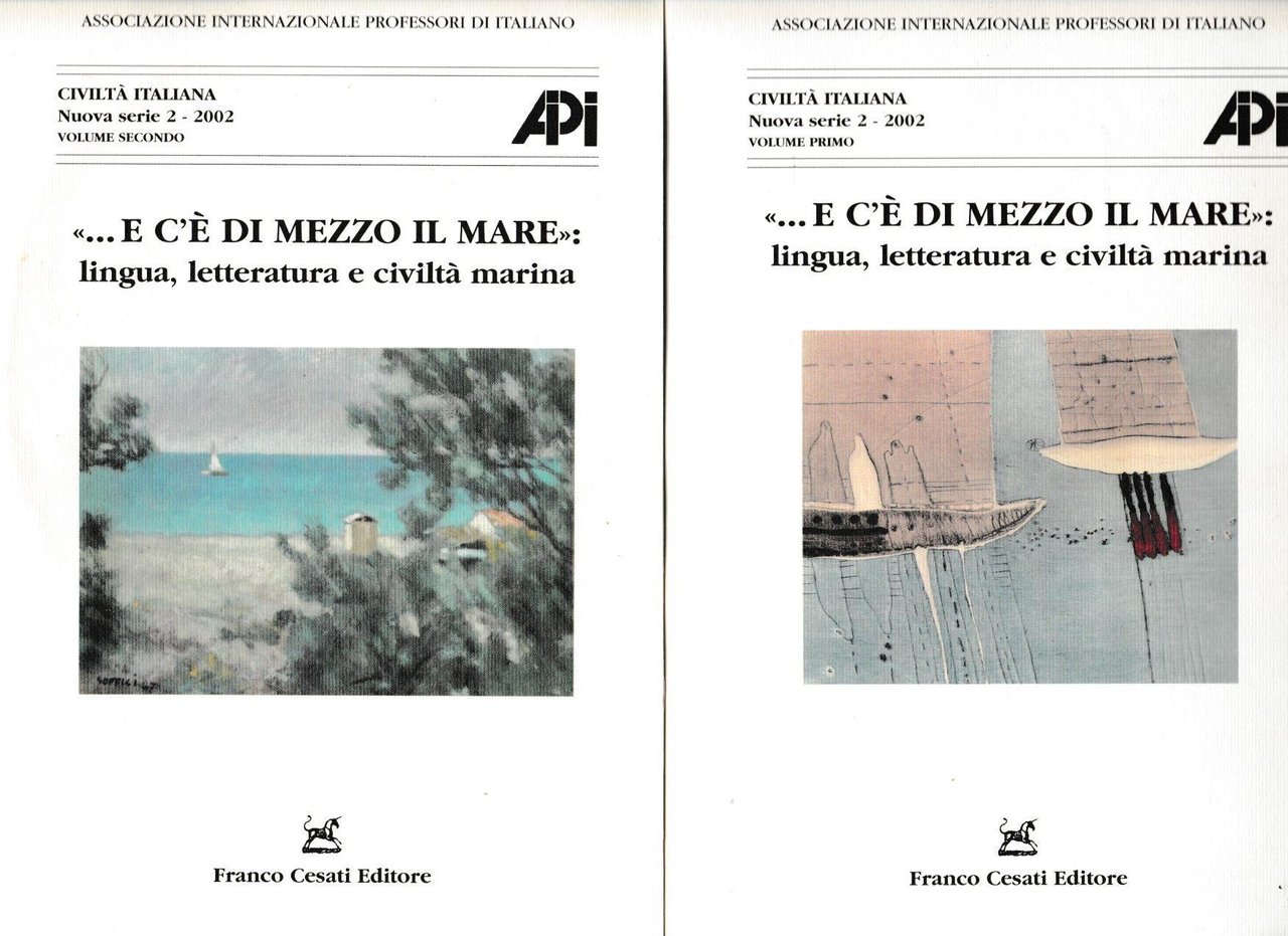 ".e c'è di mezzo il mare": lingua, letteratura e civiltà …